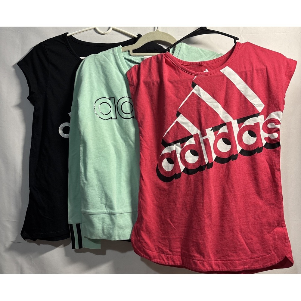 adidas Kids' Graphic Logo Tee - Pink